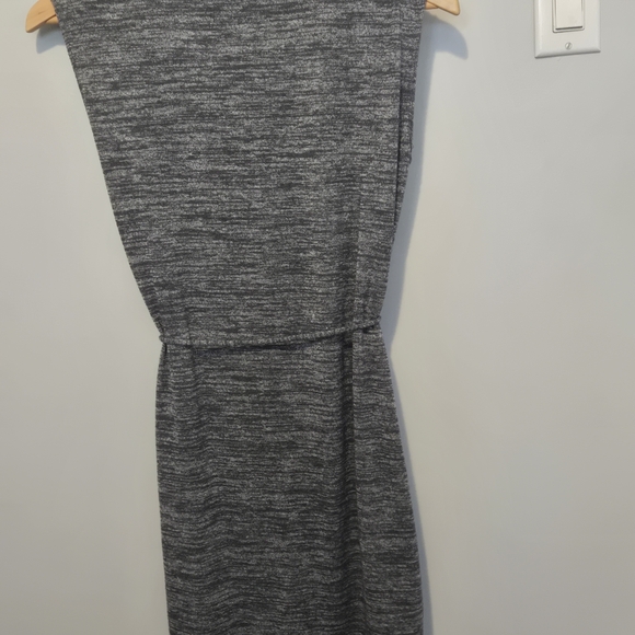 Wilfred Gray Sleeveless Button-Front Knit Mini Dress - Picture 5 of 8